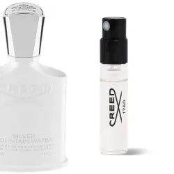 Creed Silver Mountain Water 1.7ml 0.0574 official perfume sample, Creed Silver Mountain Water 1.7ml 0.0574 official fragrance sample