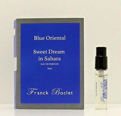 offisiell parfymeprøve av Franck Boclet Sweet Deam in Sahara 1.5 ml 0.54 oz
