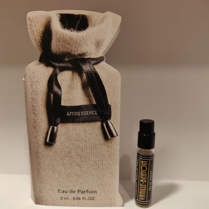 AFFINESSENCE Vanille-Benjoin 2ml-0.06fl.oz. échantillon de parfum officiel