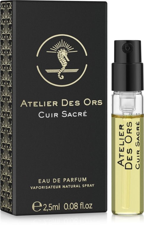 Atelier Des Ors Cuir Sacre 2.5ml 0.08 fl。 オズ。 公式香水サンプル