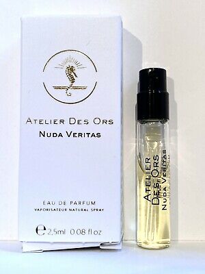 Atelier Des Ors Nuda Veritas 2.5 ml 0.08 fl. oz. ametlik parfüm minta, Atelier Des Ors Nuda Veritas 2.5ml 0.08 fl. oz. Professionaalne kampion, Atelier Des Ors Nuda Veritas 2.5 ml 0.08 fl. oz. amostra oficial de parfüüm, Atelier Des Ors Nuda Veritas 2.5ml 0.08 fl. oz.官方香水样品, Mostră oficială de parfum Atelier Des Ors Nuda Veritas 2.5ml 0.08 fl. oz., Atelier Des Ors Nuda Veritas 2.5 ml 0.08 fl. oz. oficiální vzorek parfému,