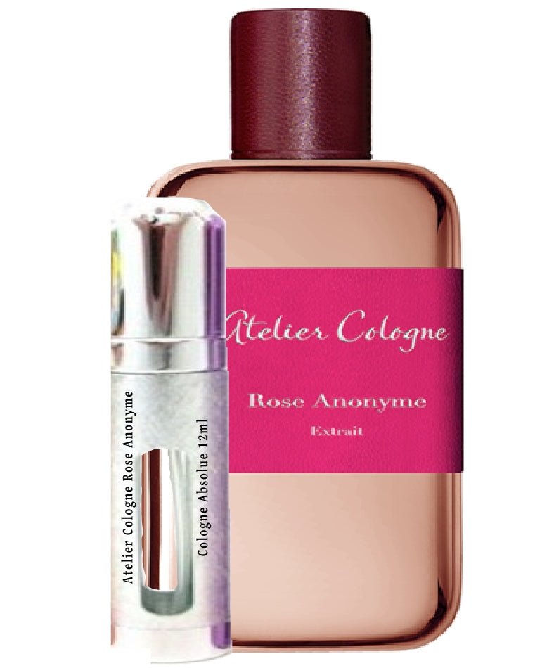 Atelier Cologne Rose Anonyme  Cologne Absolue samples 12ml