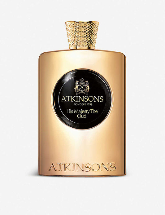 Atkinsons His Majesty The Oud 100 ml sans boîte, y compris des échantillons de parfum