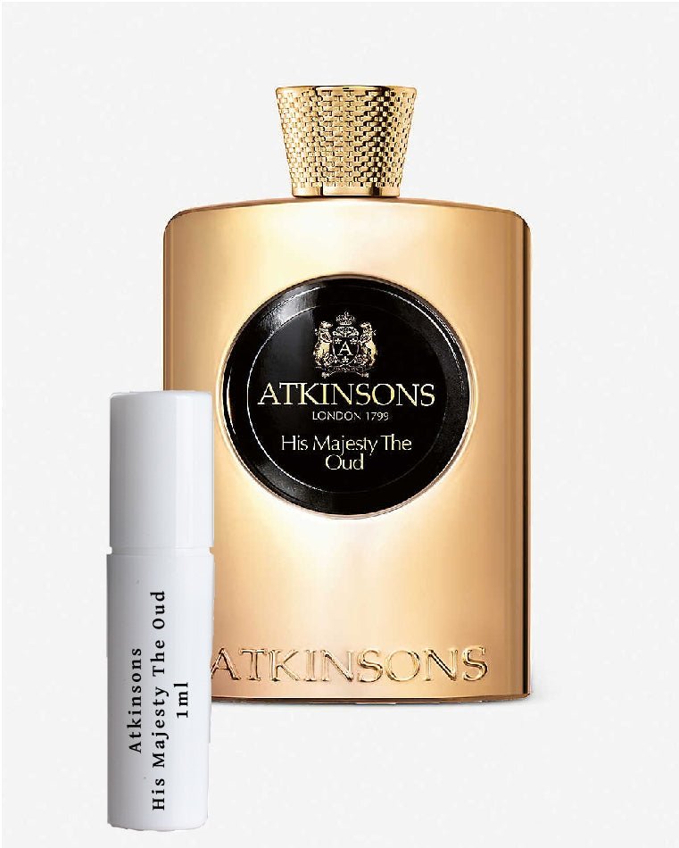 Atkinsons His Majesty The Oud 샘플 바이알 스프레이 1ml