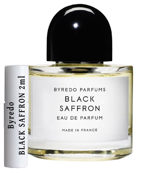 Byredo BLACK SAFFRON דגימות 2 מ"ל