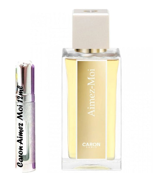 vzorky parfémů Caron Aimez Moi