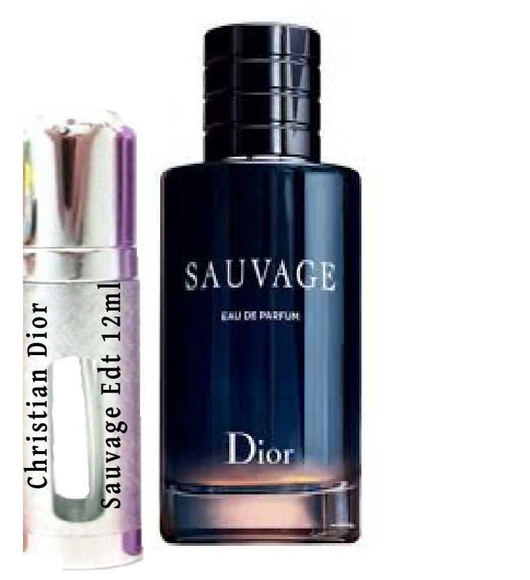 المسيحية Dior Sauvage قارورة ماء تواليت 12 مل