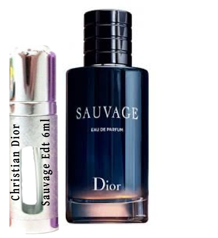 kristillinen Dior Sauvage näytteet 6 ml edt