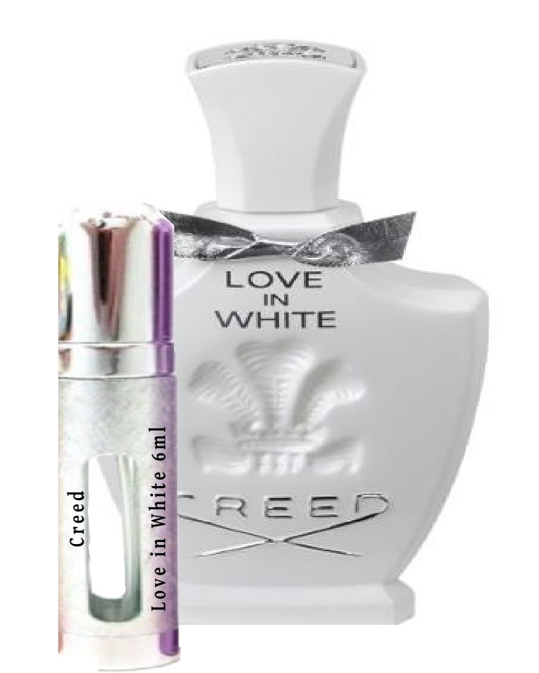 Creed Love in White fragrance samples 6ml