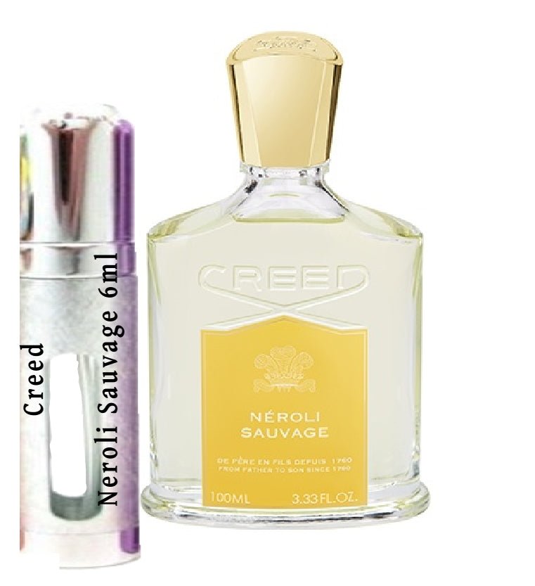 Creed Neroli Sauvage fragrance samples 6ml