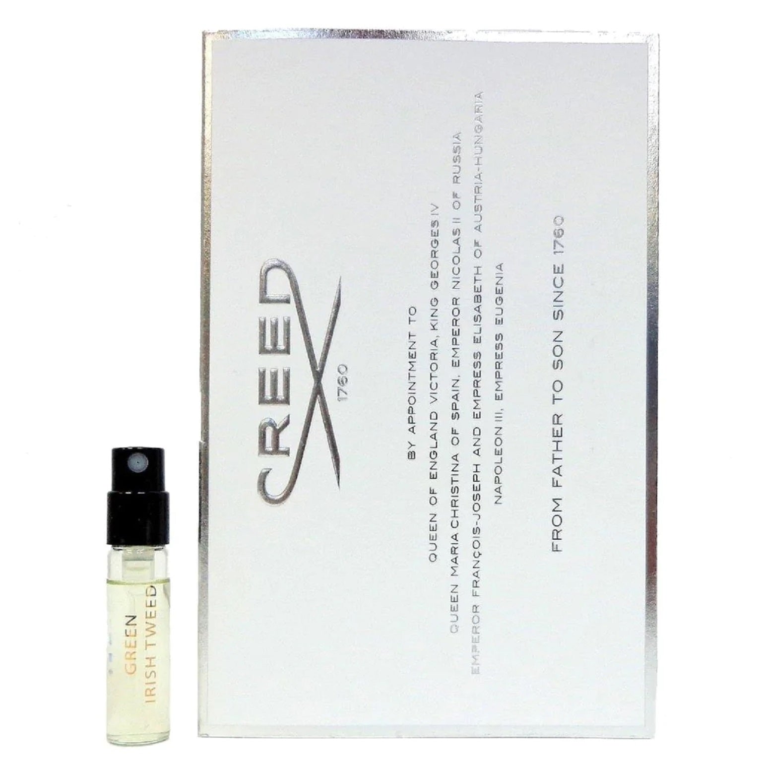 Creed Green Irish Tweed edp 2.5ml официална мостра на парфюм