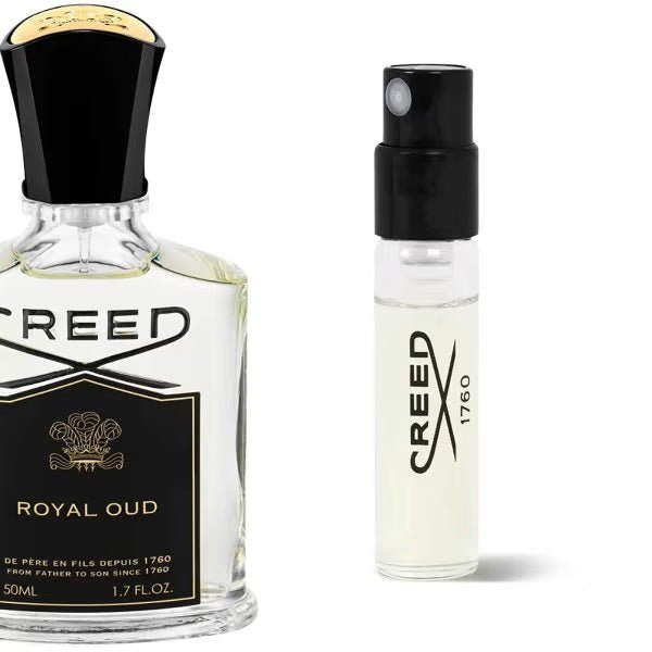 Creed Royal Oud edp 2ml 0.06 fl. onças. amostra oficial de perfume