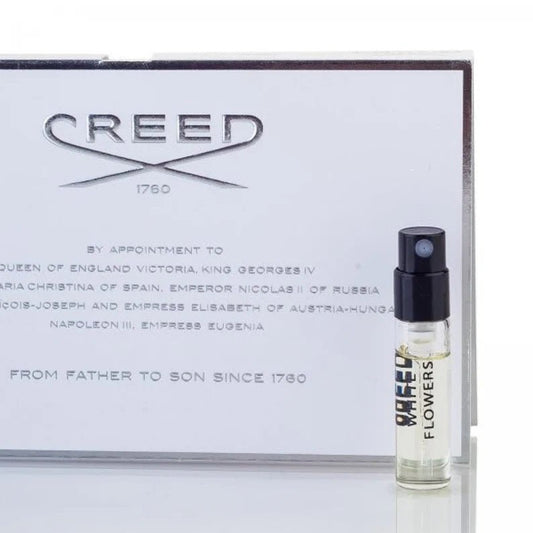 Creed Échantillon de parfum officiel White Flowers 2ml 0.06 fl. oz.