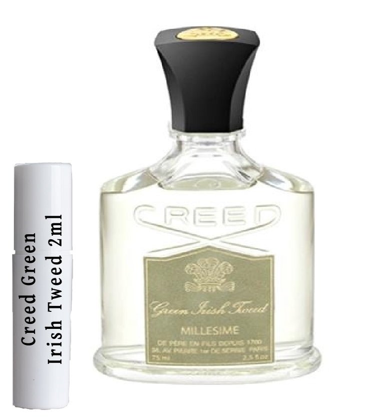 Creed Green Irish Tweed fragrance samples 2ml