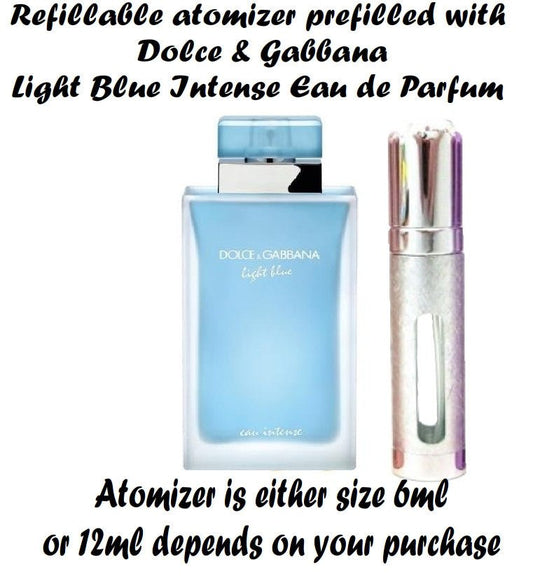 Dolce 및 Gabbana LIGHT BLUE EAU INTENSE 샘플