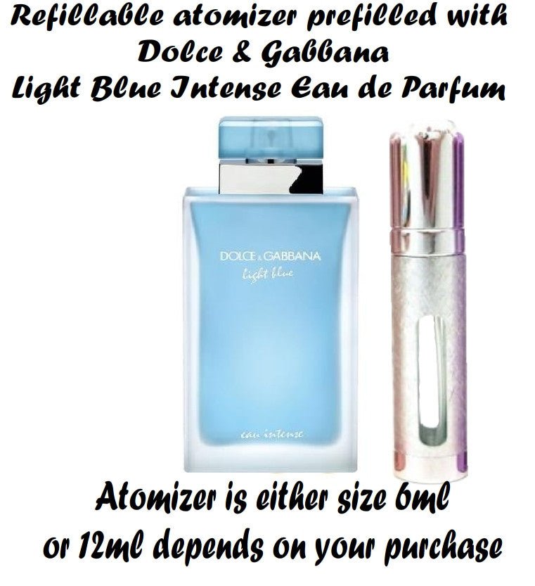 Dolce ja Gabbana LIGHT BLUE EAU INTENSE proovid
