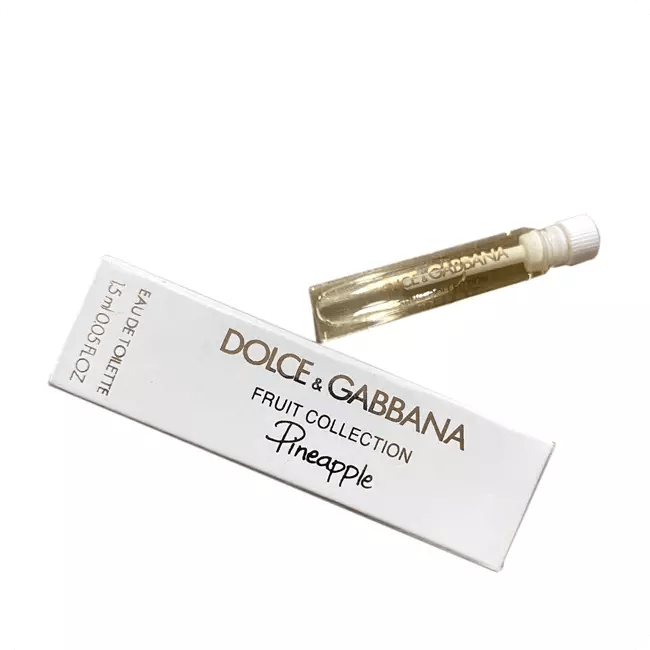 Dolce & Gabbana Fruit Collection Pineapple 1.5 ML 0.05 fl. oz. official perfume sample