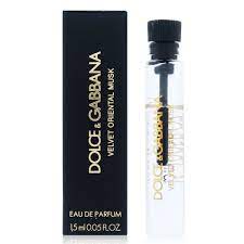 Dolce & Gabbana Velvet Oriental Musk 1.5 ml 0.05 fl. oz. uradni vzorec parfuma