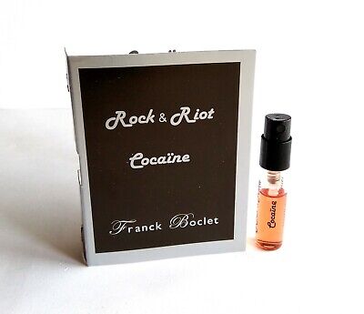 Franck Boclet Cocaine official perfume samples 1.5ml 0.05 fl. o.z.