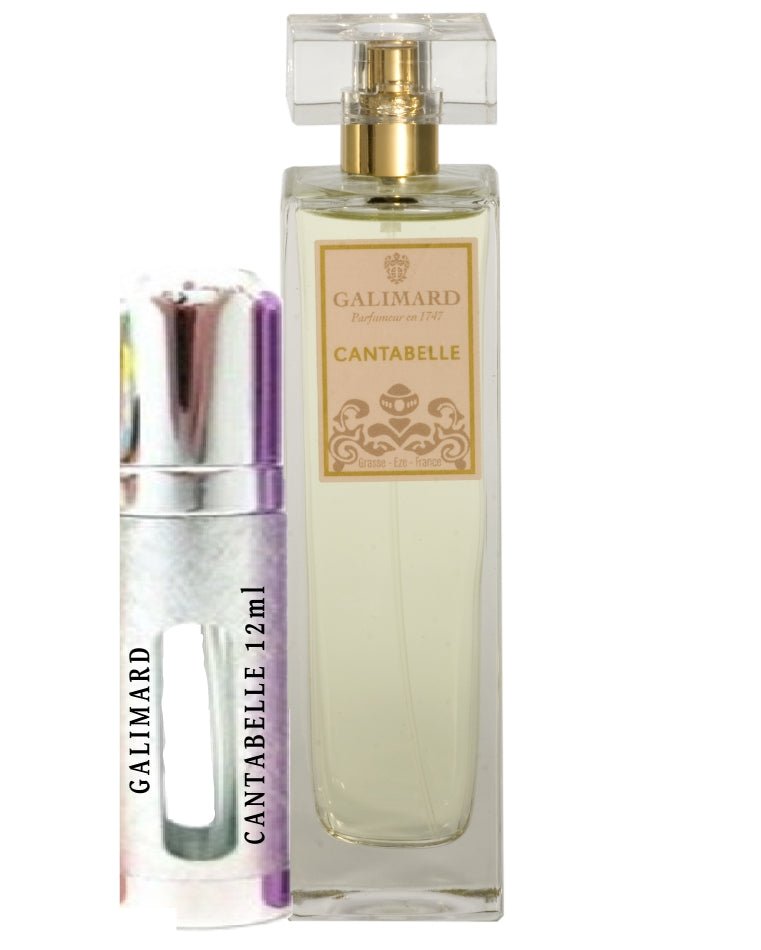 GALIMARD CANTABELLE Eau De Parfum Samples 12ml