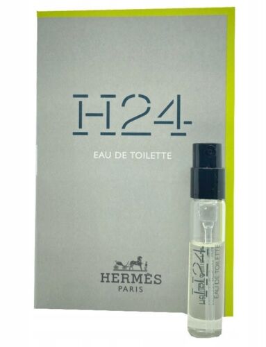 헤르메스 H24 2ml 0.06 fl. 온스 공식 향수 샘플 오 드 뚜왈렛