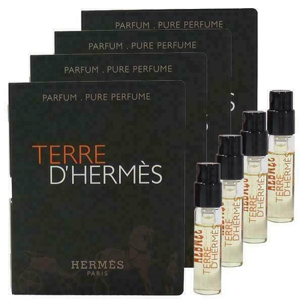 Hermes Terre D'Hermes Parfum Pure Perfume 2ml/0.06fl.oz. official fragrance samples