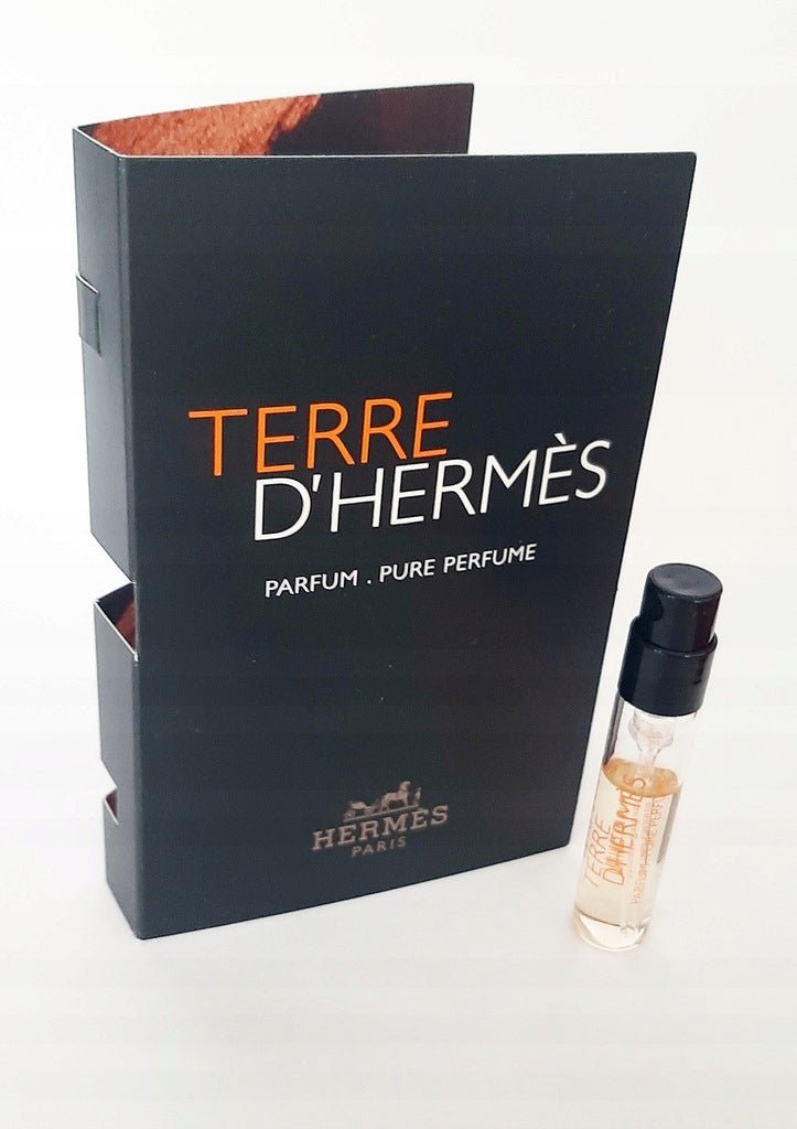 Hermes Terre D'Hermes Parfum Pure Perfume 2ml/0.06fl.oz. amostras oficiais