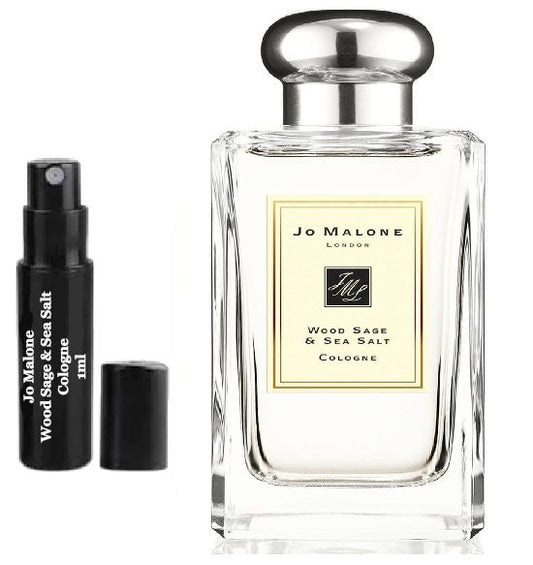 Jo Malone Wood Sage & Sea Salt Cologne amostra de perfume 1ml