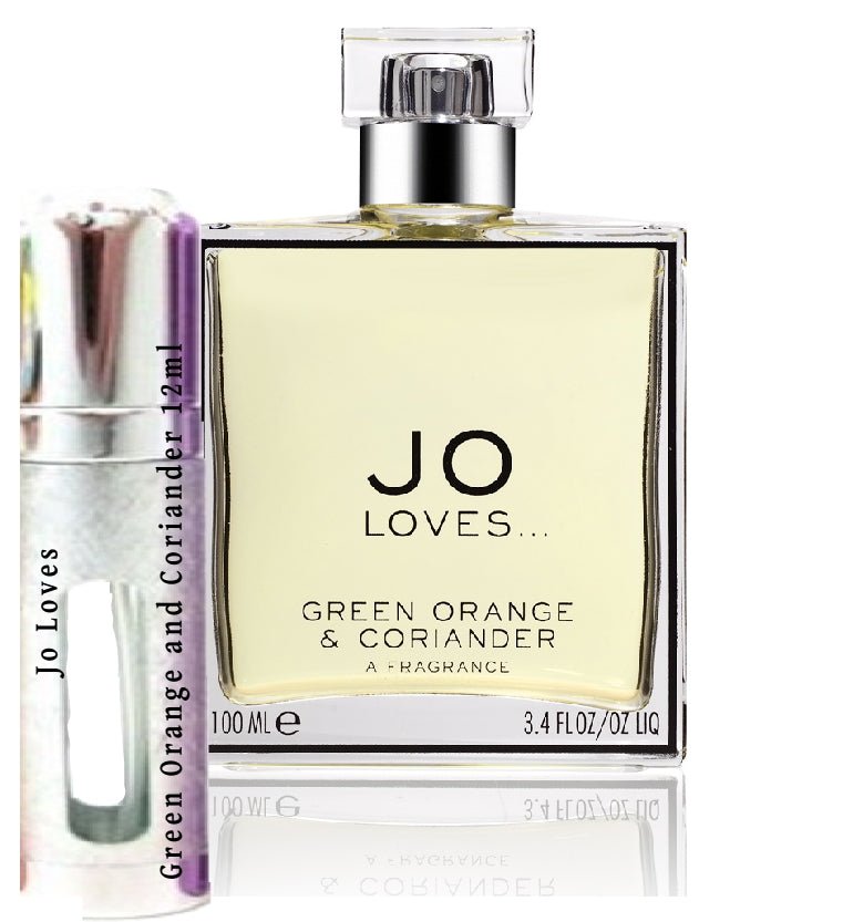 Jo Loves Green Perfume de viaje Naranja y Cilantro 12ml