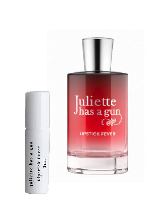 Juliettella on ase Lipstick Fever tuoksunäyte 1ml
