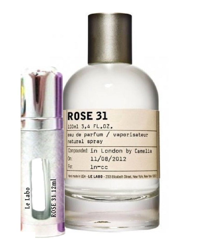 Le Labo Rose 31 samples 12ml