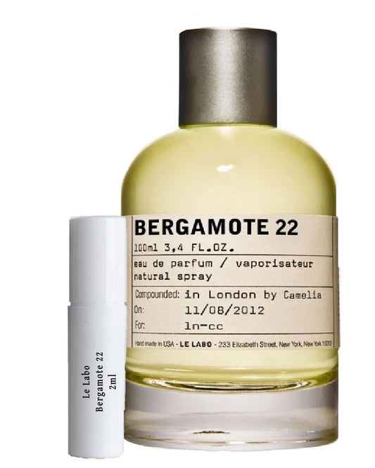 Le Labo Bergamote 22 samples 2ml