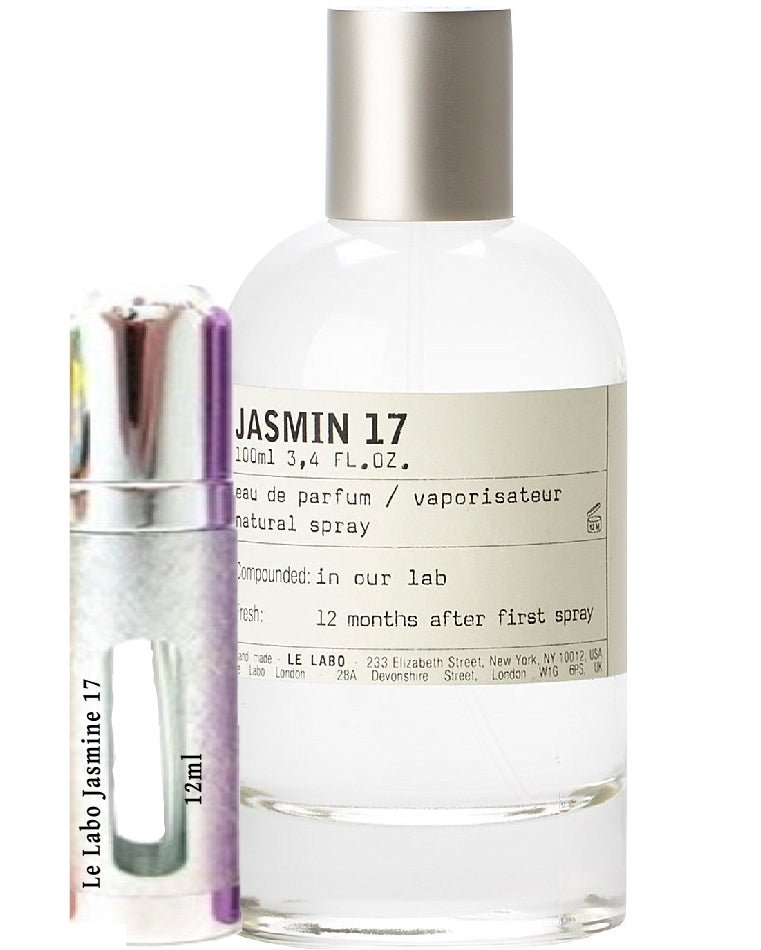 Le Labo Jasmine 17 samples 12ml