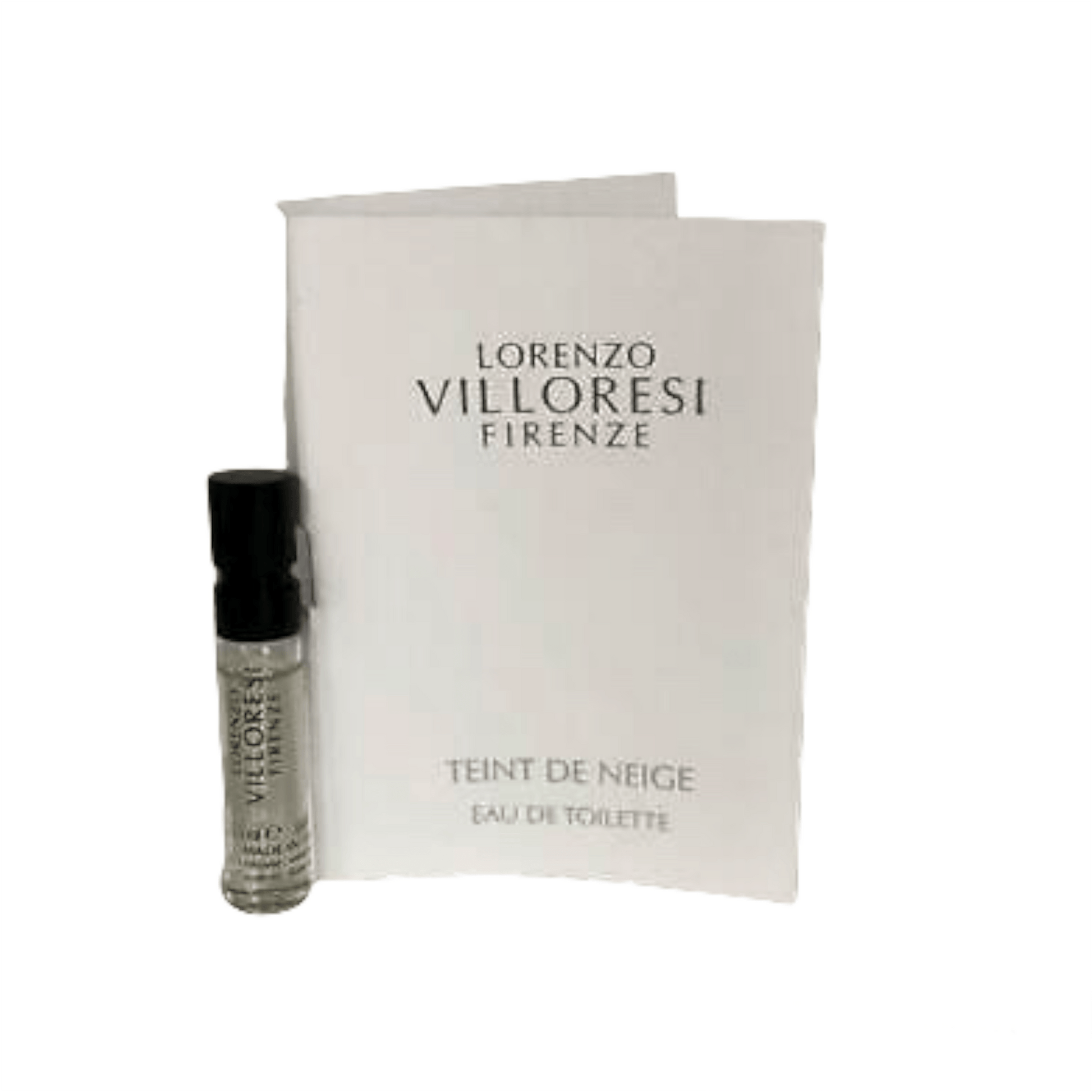 Lorenzo Villoresi Firenze Teint de Neige official scent sample 2ml 0.06 fl. o.z.