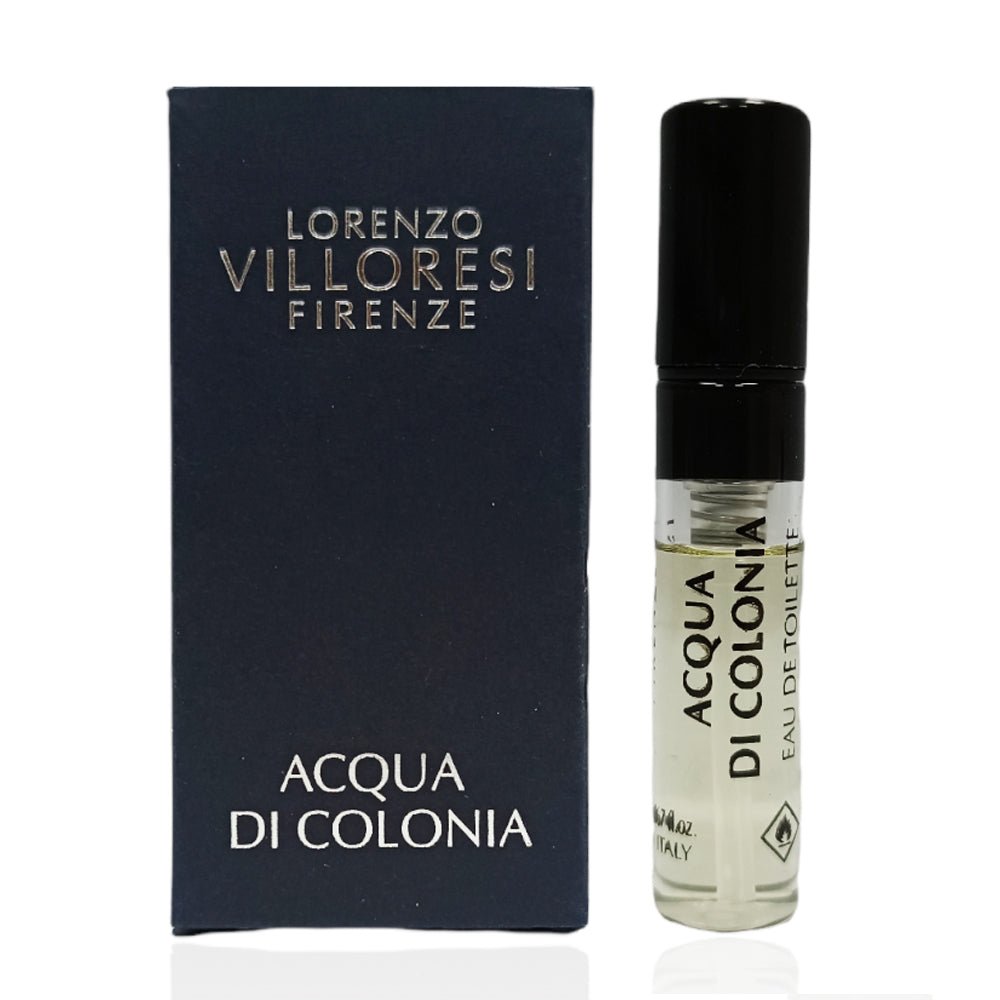 Lorenzo Villoresi Firenze Acqua Di Colonia échantillon de parfum officiel 2ml 0.06 fl. onces