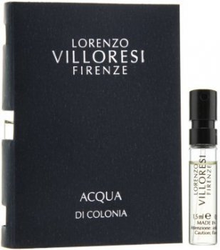 Lorenzo Villoresi Firenze Acqua Di Colonia 公式の香りサンプル 2ml 0.06 fl。 オズ