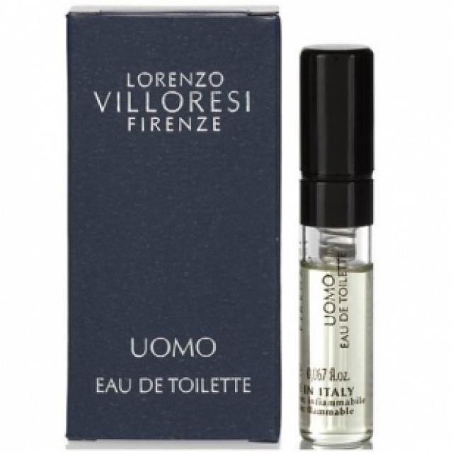 Lorenzo Villoresi Firenze Uomo official fragrance sample 2ml 0.06 fl. o.z.