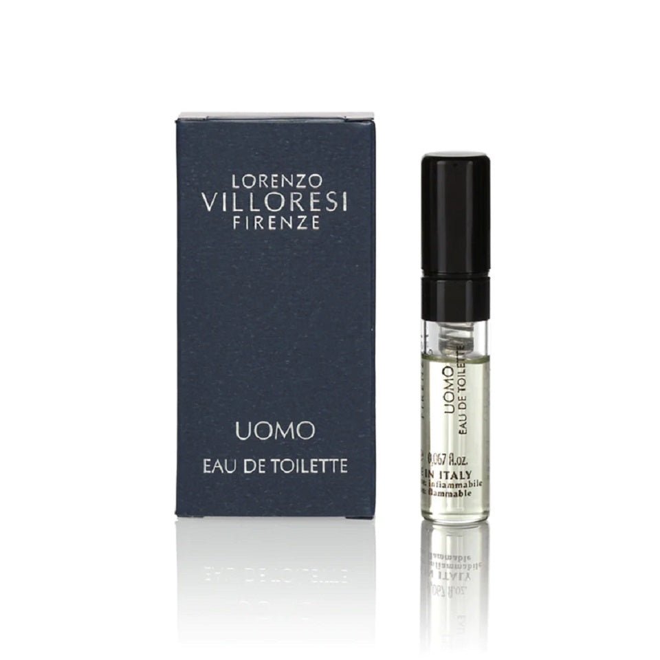 Lorenzo Villoresi Firenze Uomo official scent samples 2ml 0.06 fl. o.z.