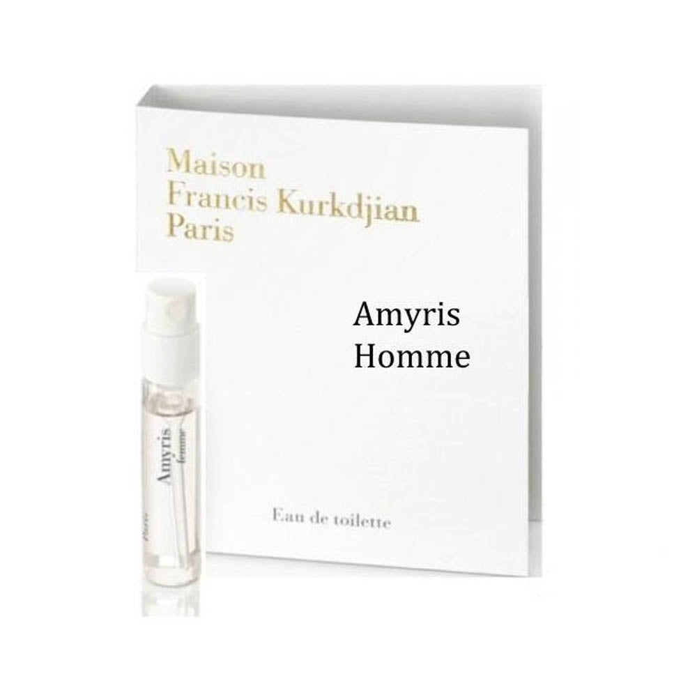 Maison Francis Kurkdjian Amyris Homme 2ml 0.06 φλιτζ. ουγκιά. επίσημα δείγματα αρωμάτων