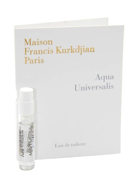 Maison Francis Kurkdjian Aqua Universalis 2ml 0.06 fl. oz. virallisia hajuvesinäytteitä