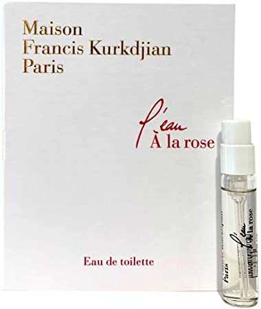 Maison Francis Kurkdjian L'Eau A la Rose 2 ml 0.06 onzas líquidas onz. muestras oficiales de perfumes