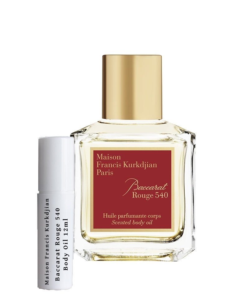 Maison Francis Kurkdjian Baccarat Rouge 540 Body Oil travel perfume 12ml