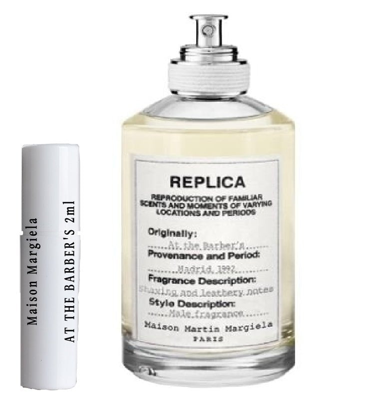 At the barbers maison margiela new arrivals