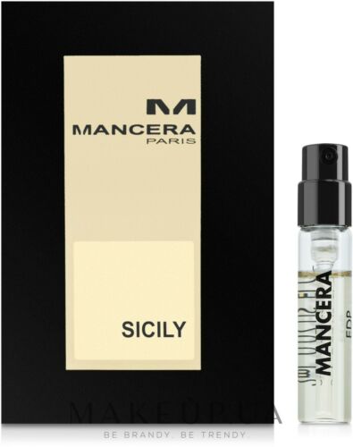 Mancera Sicily official sample 2ml 0.06 fl.oz