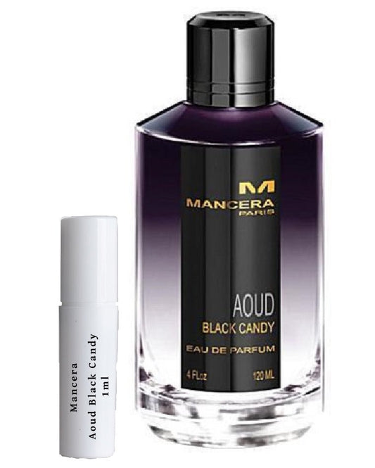 マンセラ Aoud ブラック キャンディ サンプル バイアル スプレー 1 ml