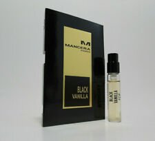 Échantillon officiel Mancera Black Vanilla 2ml 0.07 fl. oz., Vanille noire Mancera 2 ml 0.06 fl. oz. échantillon de parfum officiel