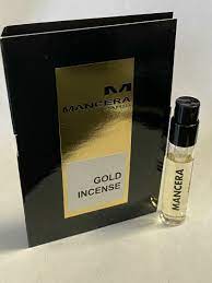 Mancera Gold Incense échantillon officiel 2ml 0.07 fl.oz