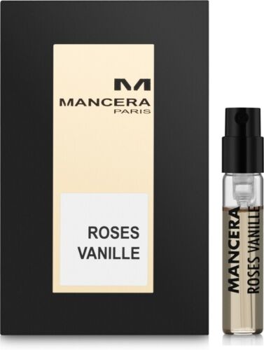 Mancera Roses Vanille 2 ml 0.06 uncji oficjalnej próbki perfum