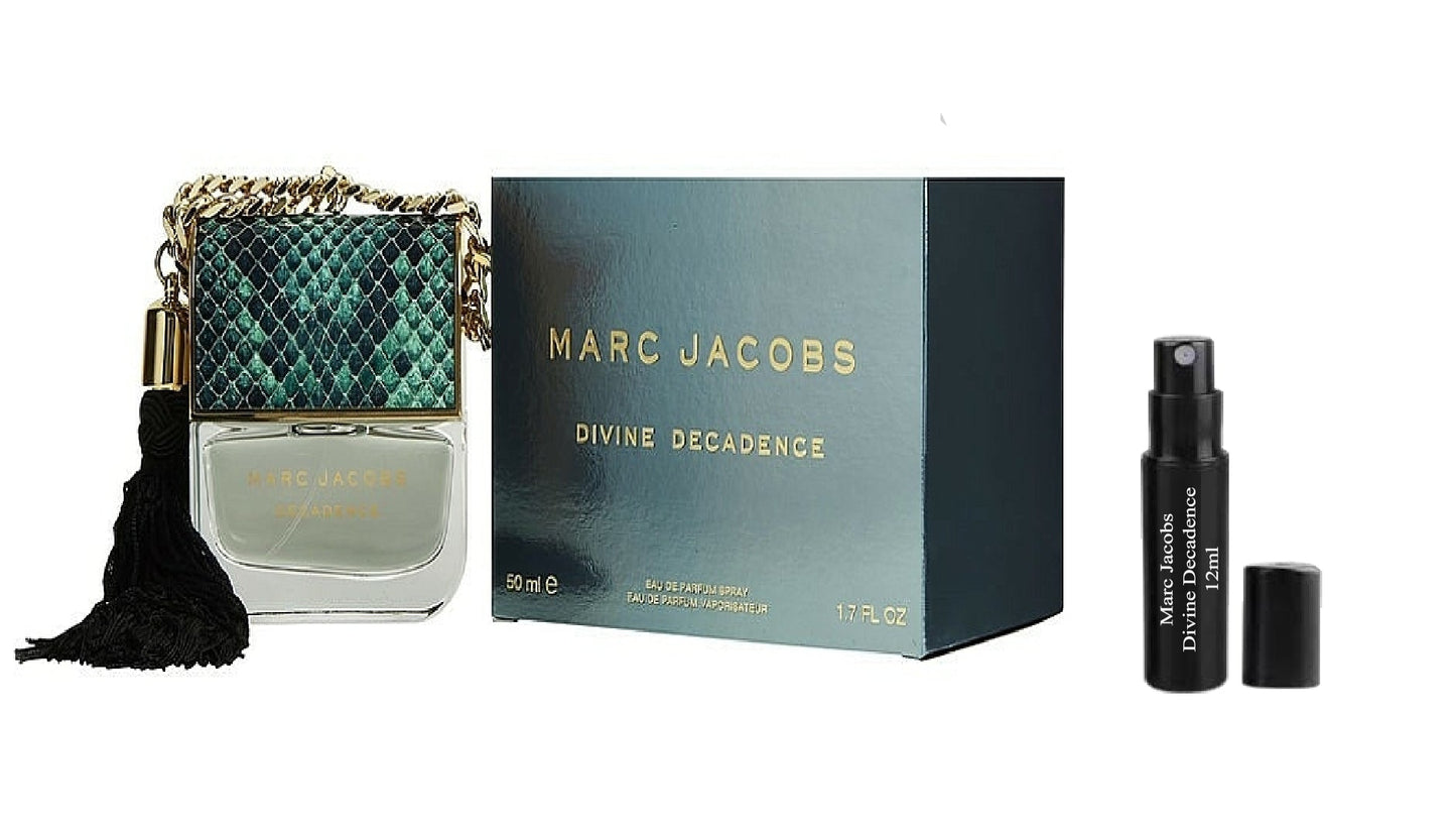 MARC JACOBS DIVINE DECADENCE 12ml 0.41 fl. oz próbka parfyme, MARC JACOBS DIVINE DECADENCE 12ml 0.41 fl. oz образец духов, MARC JACOBS DIVINE DECADENCE 12ml 0.41 fl. oz vzorec parfume