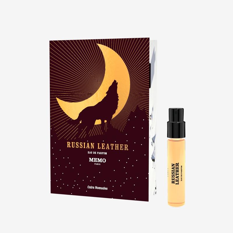 Memo Russian Leather 1.5ml / 0.5 Fl. ميمو جلد روسي XNUMX مل أوز. عينة رسمية